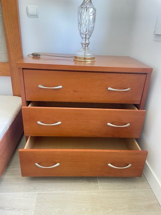 Estructura Cama Pikolin con Cajonera