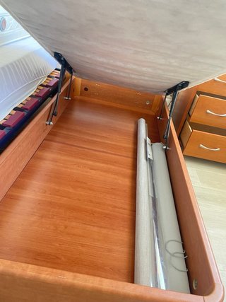 Estructura Cama Pikolin con Cajonera