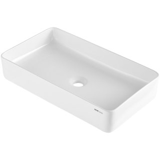 Lavandino da Appoggio Rettangolare 61x35 cm Bagno