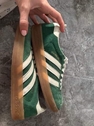 Adidas Gazelle Verde/Blanco