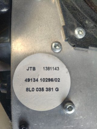 Subwoofer Audi A3 8L