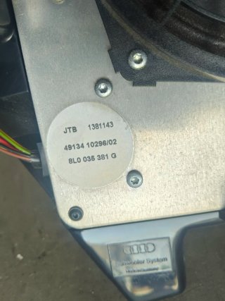 Subwoofer Audi A3 8L