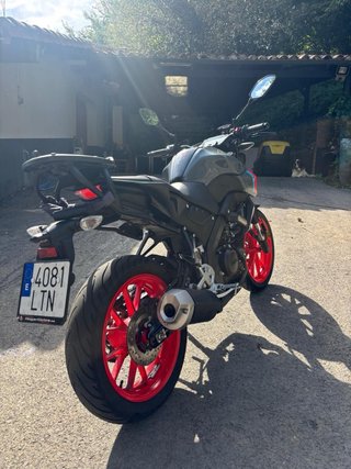 Yamaha MT-125 Naked Negra/Gris/Roja