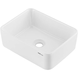 Lavandino da Appoggio Rettangolare 40x30 cm Bagno