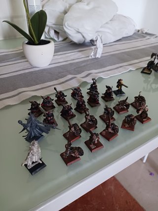 Figuras Enanos, Skavens, Rey Plomo, Elfo