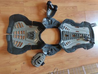 Peto Motocross XCTING Gris y Negro