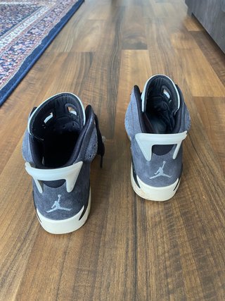 Jordan 6 Retro Tech Grigio Nero Taglia 36