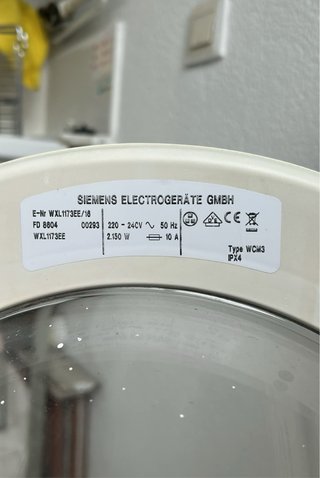 Lavadora Siemens SIWAMAT funcciona perfectamente .
