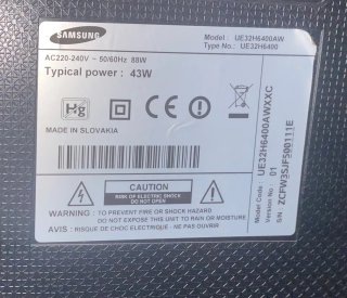 TV Samsung 32 pulgadas  (sólo recogida)