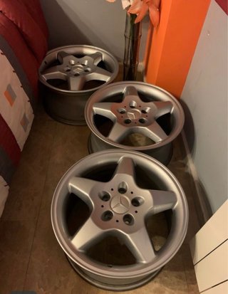 2 Llantas Mercedes 5 radios