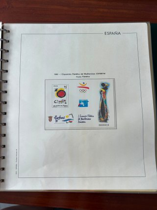 Prueba Filatélica EXFIME '90 España