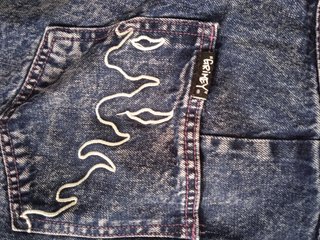 Grmy Salopette Corta Vaquera Estampada