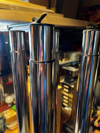 4 Gambe Estensibili in Acciaio Inox Ikea