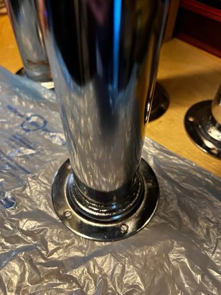 4 Gambe Estensibili in Acciaio Inox Ikea
