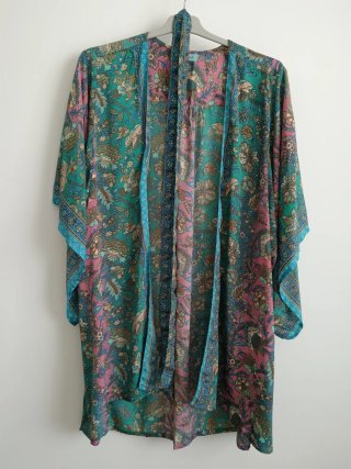 Kimono amplio y ligero manga francesa