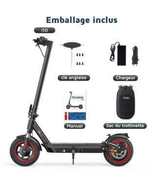 Patinete Eléctrico iScooter i10 650W