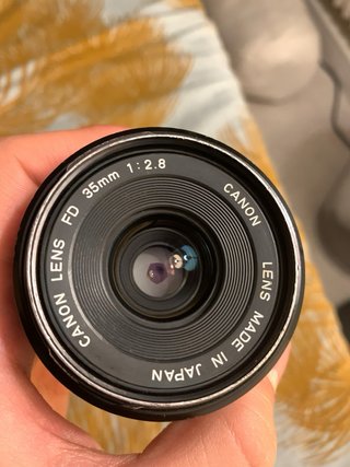 Canon FD 35mm 1:2.8 Lente