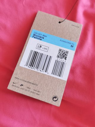 Camiseta Nike sin mangas rosa