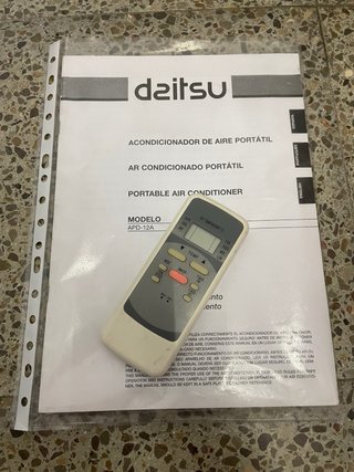 Aire Acondicionado Portátil Daitsu Blanco