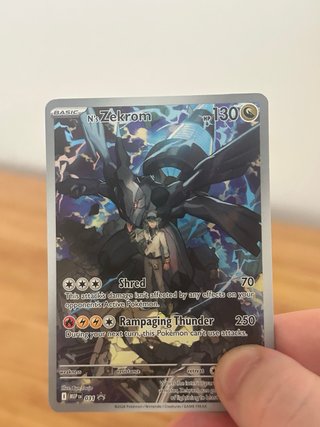 N's Zekrom 031 Holo Pokémon promo