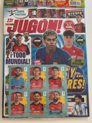 Cromos España Panini Mundial 2026