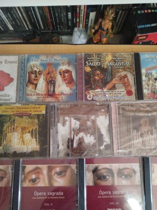 Lote 12 CDs Semana Santa Sevilla