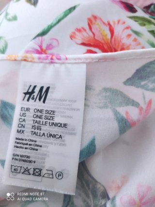 Falda larga H&M floral