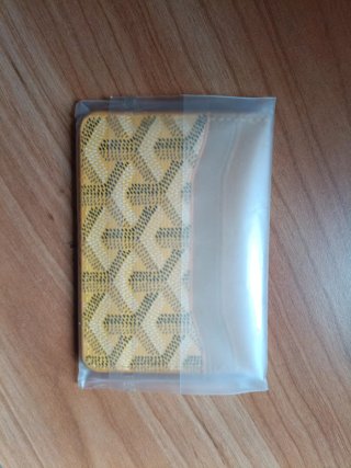 Portacarte Goyard Verde
