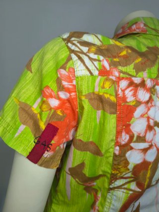 Camicia/camisa Gas Floreale Donna Y2K