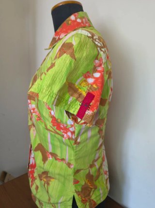Camicia/camisa Gas Floreale Donna Y2K
