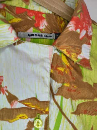 Camicia/camisa Gas Floreale Donna Y2K