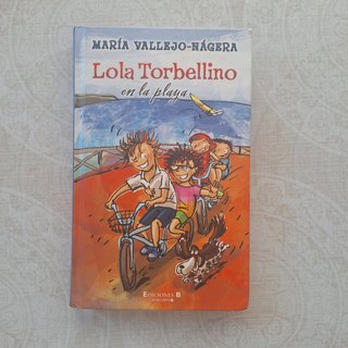 Libro Lola Torbellino en la playa