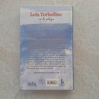 Libro Lola Torbellino en la playa