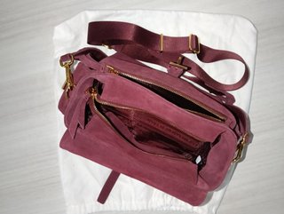 BORSA A SPALLA PRADA EXPLORE MEDIUM PELLE SCAMOSC.