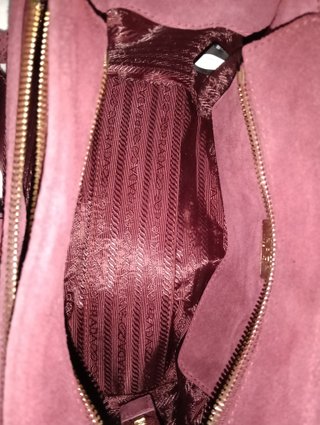 BORSA A SPALLA PRADA EXPLORE MEDIUM PELLE SCAMOSC.