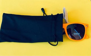 Occhiali da sole Wayfarer arancioni