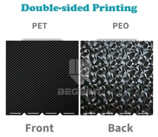 Placa letto Snapmaker U1 Texture 270mm