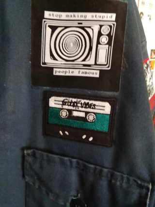 Chaqueta Skate Vintage Años 80 Talla M