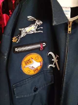 Chaqueta Skate Vintage Años 80 Talla M