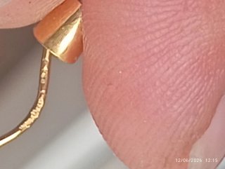Orecchini oro 18 kt , grande ametista sfaccettata