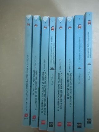 Las aventuras del Capitán Calzoncillos del 1 al 9