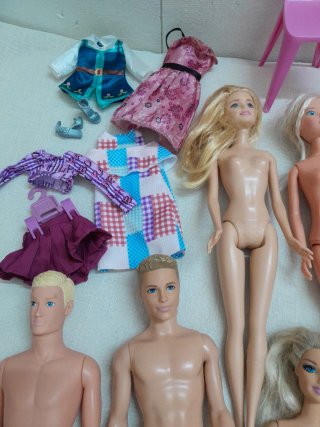 10 Bambole Mattel Varie Annate