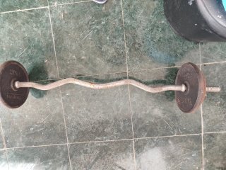 Barra Z Cromada 5kg