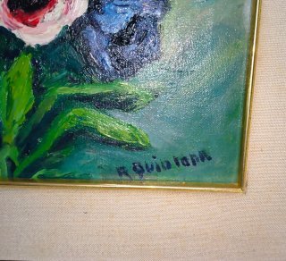 Pintura floral