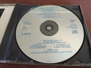 Mike Oldfield Islands USA