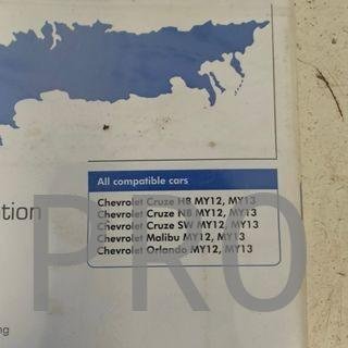 SISTEMA DE MAPAS GPS CHEVROLET NUEVO
