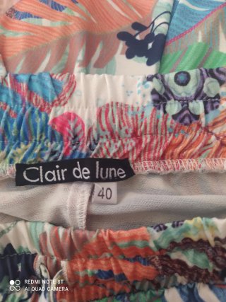 Pantalón estampado Clair de lune