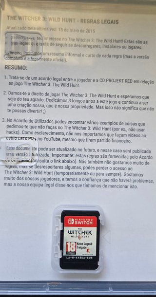 The Witcher 3: Wild Hunt Nintendo Switch