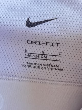 Top deportivo Nike blanco Talla XS