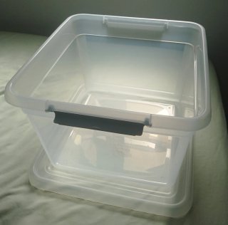 Cajón de Almacenamiento Transparente